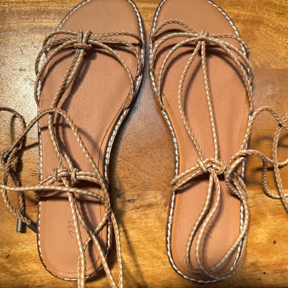 Madewell Katya Tie Sandals - Picture 3 of 4